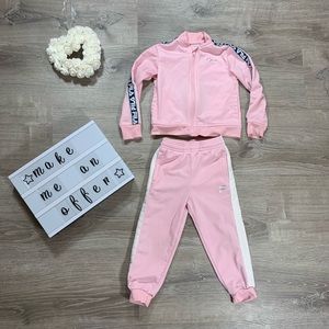 Fila girls track suit set